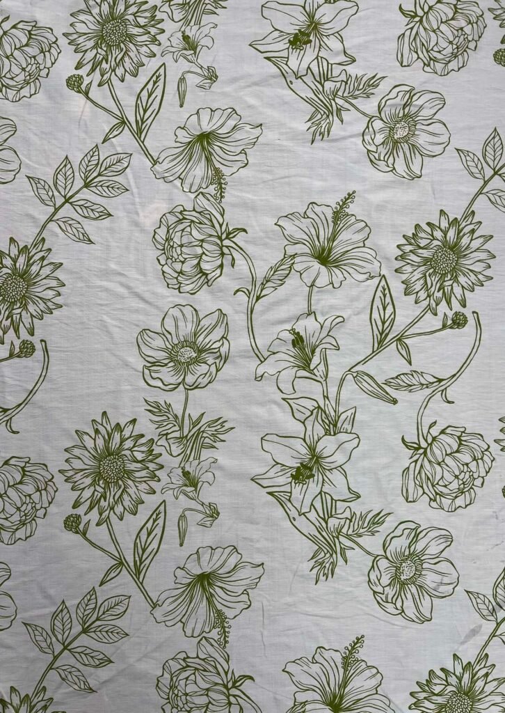 HL-J475 Printed Rayon Polyester Blend Fabric - Image 2