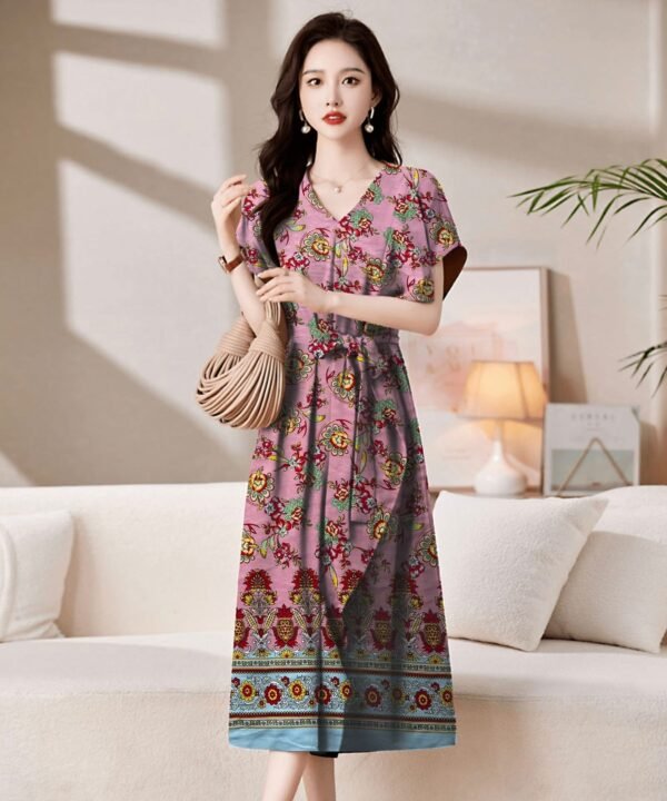 Printed 45s 100% Rayon fabric Rayon fabric for soft and comfortable clothing