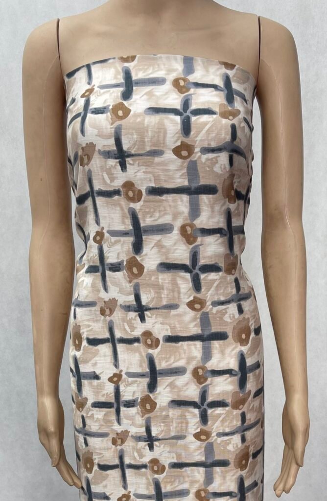 HL-J348 Printed Rayon Polyester Blend Fabric - Image 5