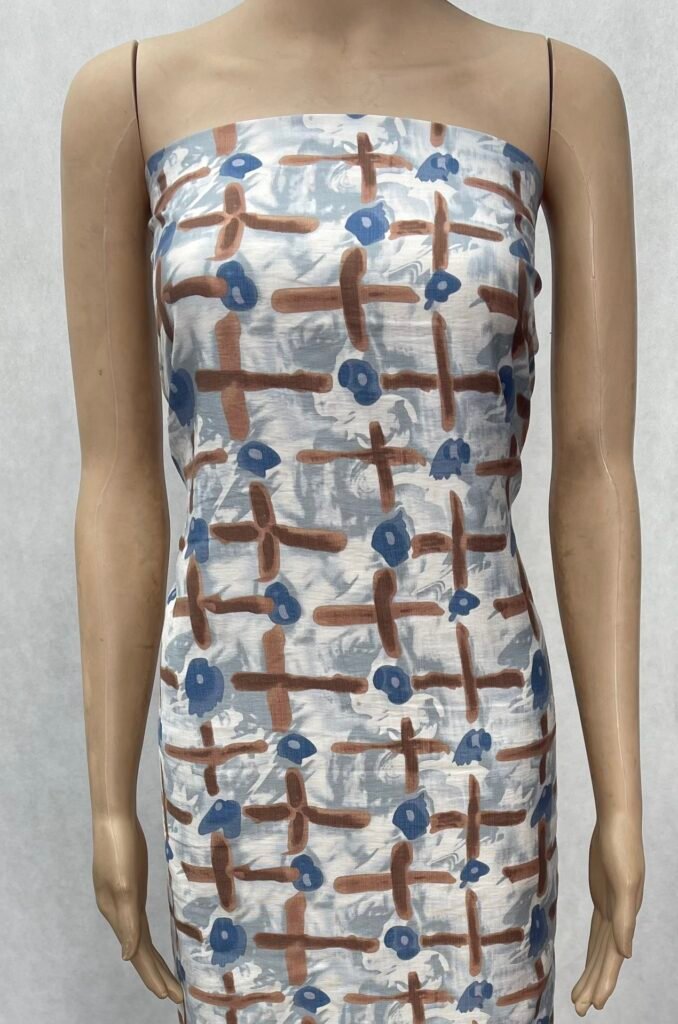 HL-J348 Printed Rayon Polyester Blend Fabric - Image 7