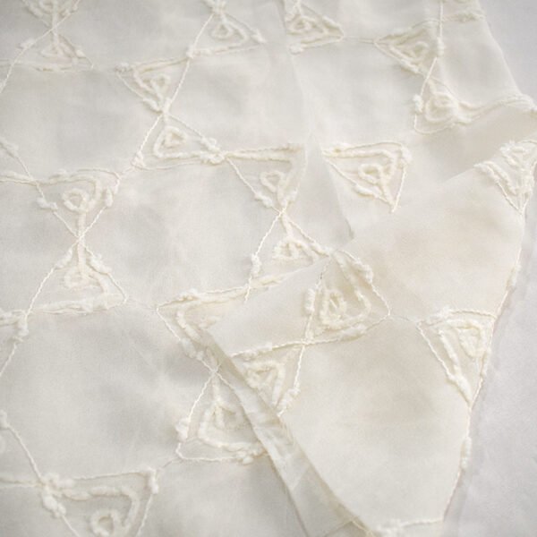 HL-WMX312 Polyester Plain Jacquard Fabric