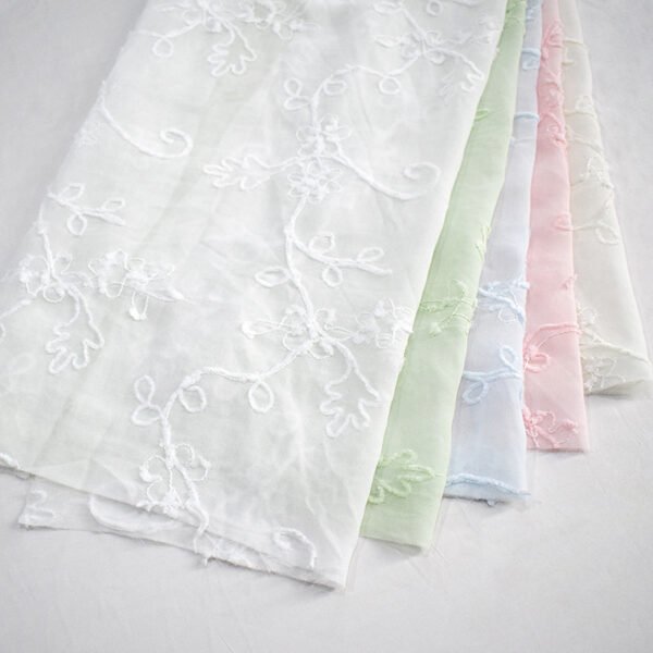 Polyester Plain Jacquard Fabric