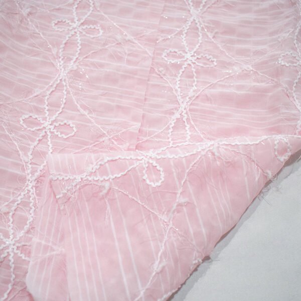 Polyester Plain Jacquard Fabric