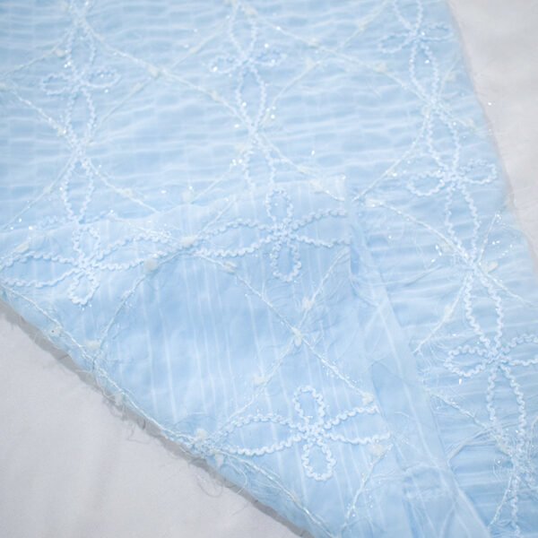 HL-WMX501 Polyester Plain Jacquard Fabric - Image 4