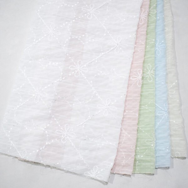 HL-WMX502 Polyester Plain Jacquard Fabric - Image 4