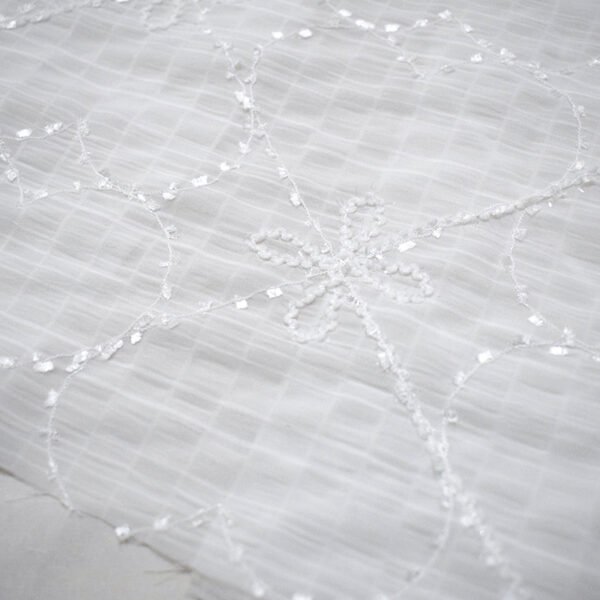 HL-WMX502 Polyester Plain Jacquard Fabric - Image 5