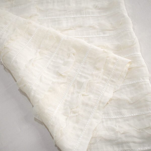 HL-WMX711 Polyester Plain Jacquard Fabric - Image 3