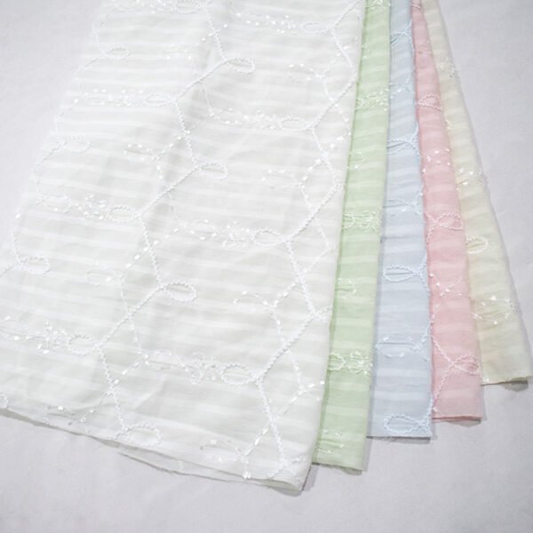 HL-WMX952 Polyester Plain Jacquard Fabric - Image 2