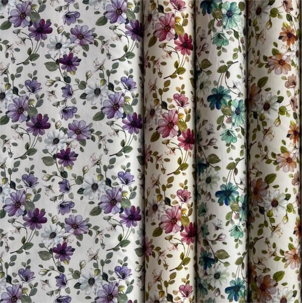 Pure Cotton Poplin Printed Fabric