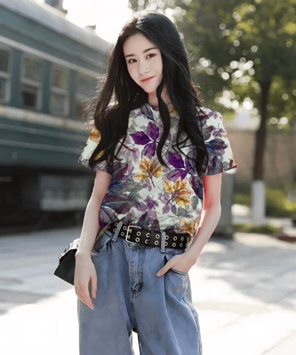 HL-CA63 Pure Cotton Poplin Printed Fabric - Image 6