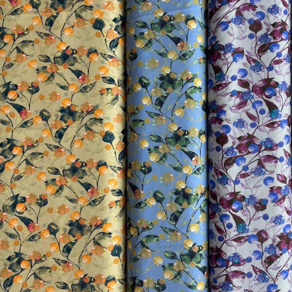 Pure Cotton Poplin Printed Fabric