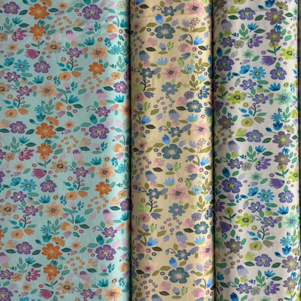 Pure Cotton Poplin Printed Fabric