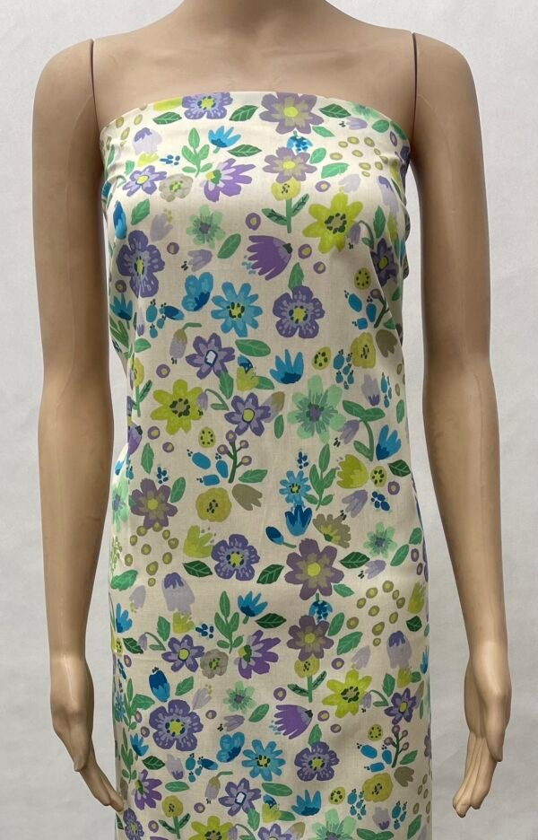HL-CA68 Pure Cotton Poplin Printed Fabric - Image 4