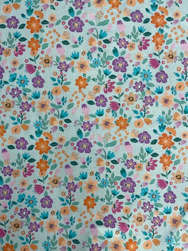 HL-CA68 Pure Cotton Poplin Printed Fabric - Image 5