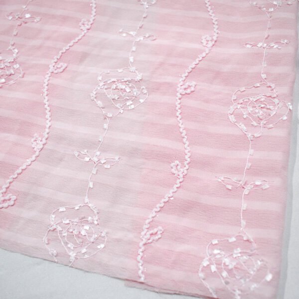 HL-WMX955 Polyester Plain Jacquard Fabric - Image 4