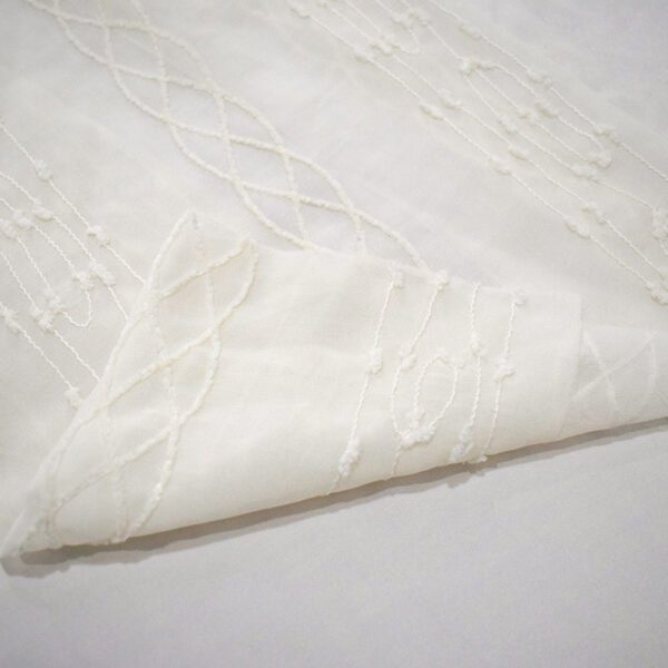 Polyester Plain Jacquard Fabric