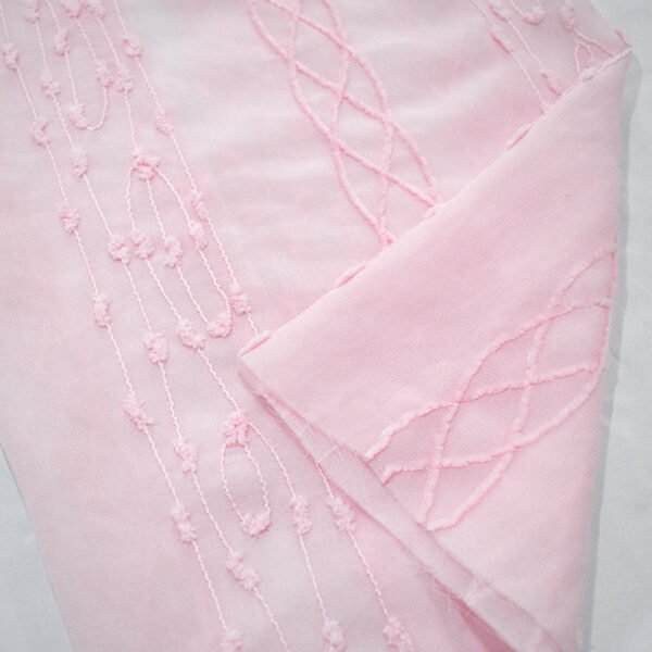 Polyester Plain Jacquard Fabric