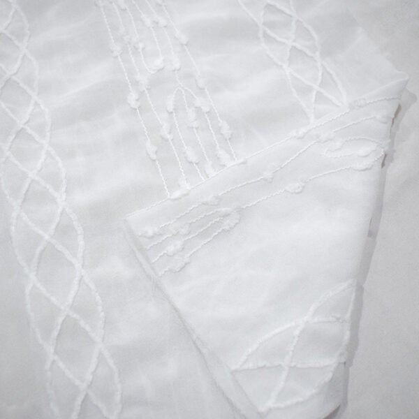 Polyester Plain Jacquard Fabric