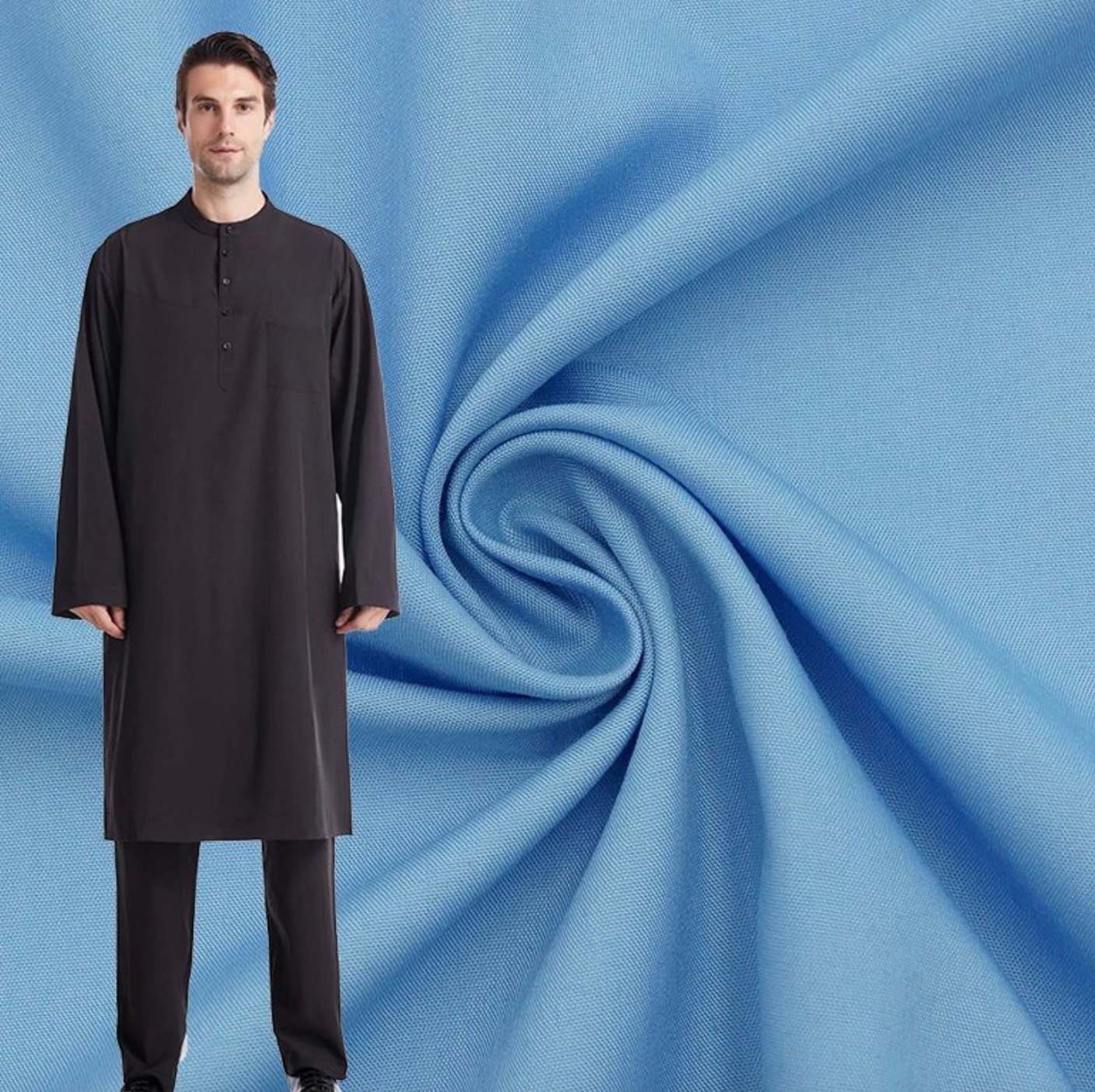 High-Performance Polyester fabric for Thobes